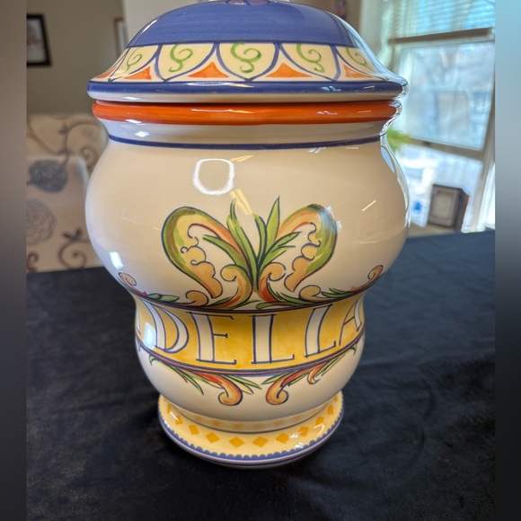 Pfaltzgraff Villa Della Luna Ceramic Storage Jar - Picture 4 of 10